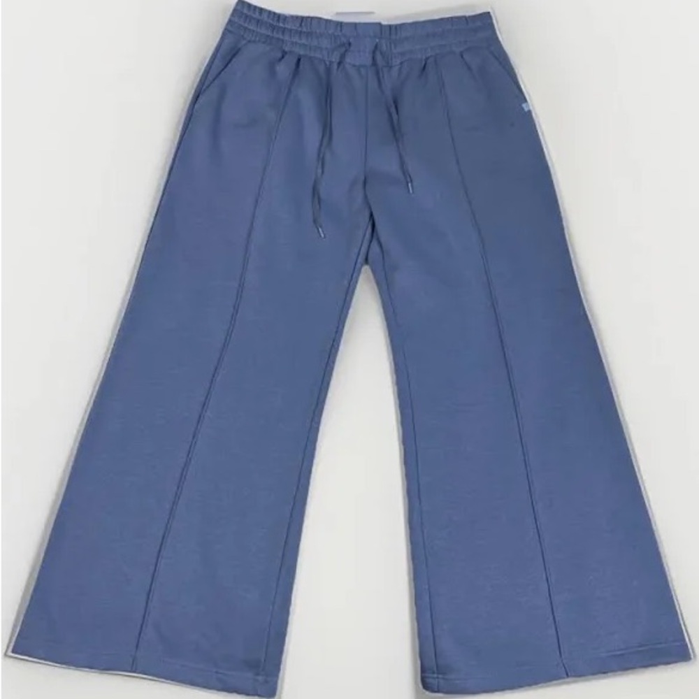Blogilates Blue Wide-Leg Pants size large